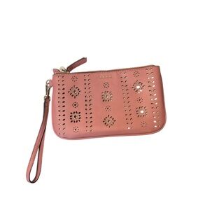 NWOT NINE WEST Metallic Coral Pink Wrislet
